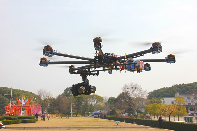 云都八軸無人機