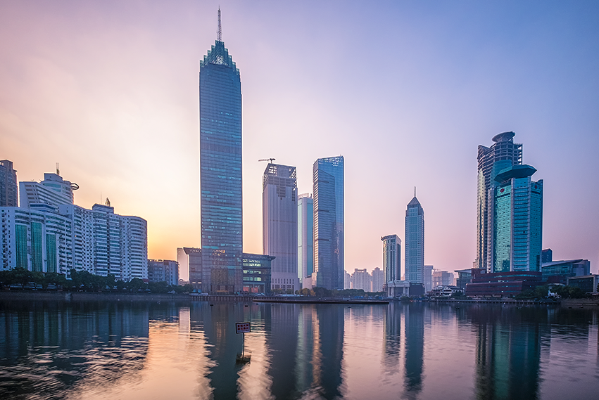 武漢無人機航拍西北湖風光武漢城